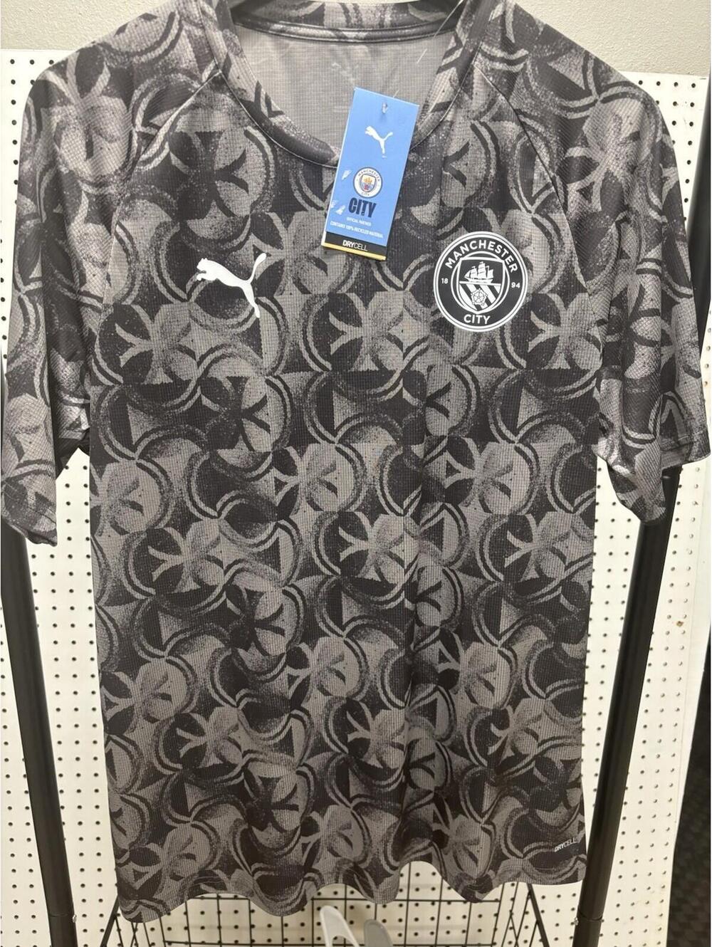 Puma Manchester City Warm Up Jersey Size Men's L NWT